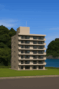 熱海市マンション 外壁の可視撮影(ドローン)